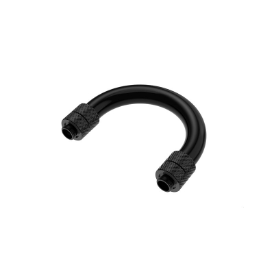 Мягкая трубка Bykski B-FRD-BHHTJ-X 400MM с фитингами для быстрого соединения.