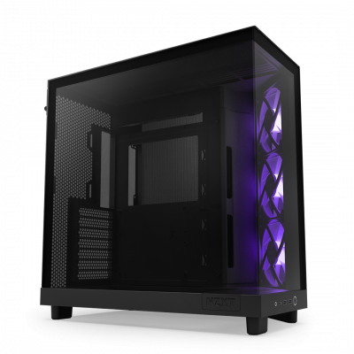 Корпус NZXT H6 Flow RGB черный