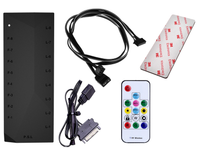 Контроллер ID-Cooling HA-02C <PWM: 8, ARGB: 8 , SATA,>