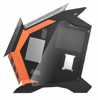 Корпус ПК без БП DarkFlash Knight K1 <ATX, 2x3.5, 1xUSB 3.0, 2xUSB2.0, Audio, 572*210*560mm>