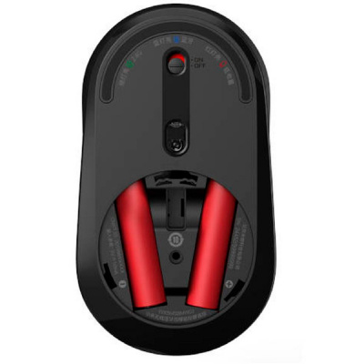 Беспроводная компактная мышь Xiaomi Mi Dual Mode Wireless Mouse Silent Edition Черная