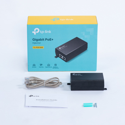 Инжектор PoE+ GbE Tp-Link TL-PoE160S