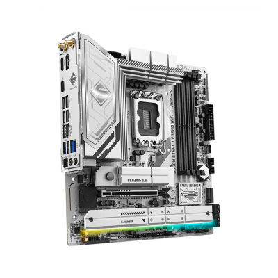 Материнская плата ASRock B860M STEEL LEGEND WIFI LGA1851 4xDDR5 4xSATA 4xM.2 1xHDMI 1xDP WiFi mATX