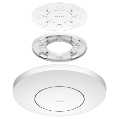Точка доступа настенная/потолочная CUDY AP1300 <AC1200 Dual Band Gigabit Ceiling Mount Access>