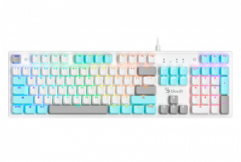 Клавиатура игровая Bloody S520N ICY WHITE