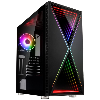 Корпус ПК без БП Kolink Void X ARGB Midi Tower Case - Black Корпус ПК без БП Kolink Void X ARGB Midi Tower Case - Black