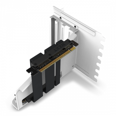 Комплект вертикального крепления видеокарты NZXT Vertical GPU Mounting Kit белый