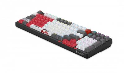 Клавиатура игровая Bloody S98-Naraka <USB, механическая, 1,8м>