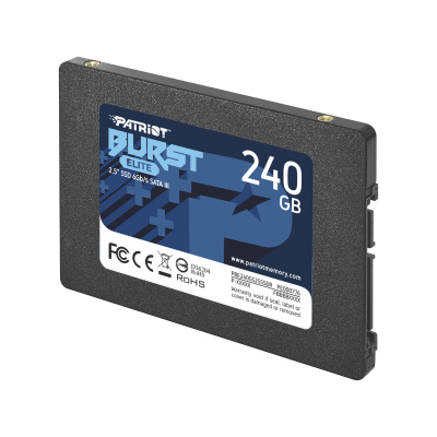 Накопитель SSD 2.5" SATA III Patriot  240GB BURST ELITE 450/320 PBE240GS25SSDR