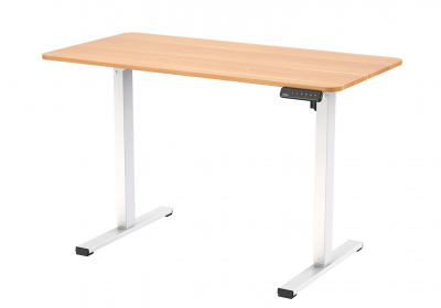 Стол моторизированный FLEXISPOT FQ2-WM-1260 OAK/White <1200*600MM, Регулируемая высота>