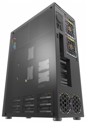 Корпус ПК без БП DarkFlash DF800 <EATX, 9x3.5, 7x2.5, 2xUSB 3.0, 2xUSB2.0, Audio, 552*271*771mm>