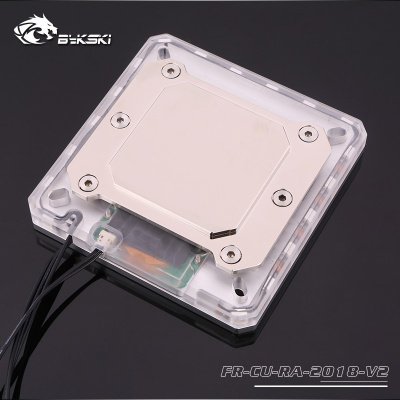 Водоблок для CPU Bykski FR-CU-RA-2018-V2 <Intel 115x 20XX RBW 5V, Silver> Водоблок для CPU Bykski FR-CU-RA-2018-V2 <Intel 115x 20XX RBW 5V, Silver>