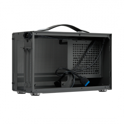 Корпус ПК без БП PCCooler I100 PRO MESH GY  ITX USB3.0 1x3.5", 1x2.5" Grey