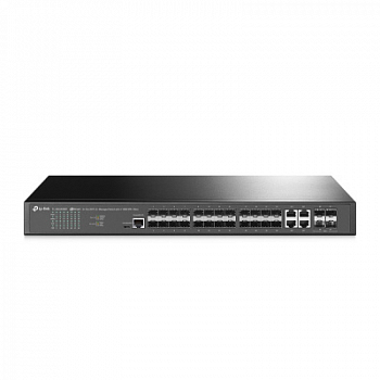 Коммутатор управляемый оптический SFP 24-портовый Tp-Link TL-SG3428XF