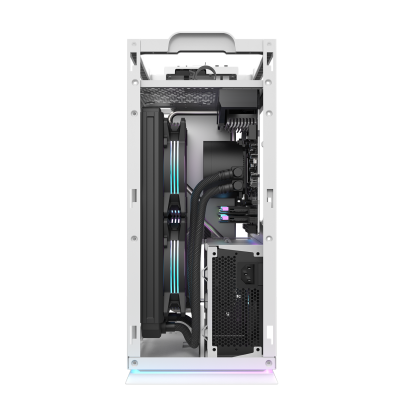 Корпус ПК без БП DarkFlash DLH21 WHITE <ITX, 1x3.5, 2xUSB 3.0, 1xType C, 238.8*175*412mm >