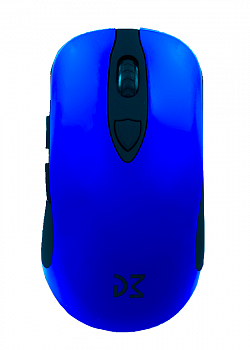 Мышь Dream Machines DM1FPS_Blue <Оптический сенсор PMW3389, Плетеный шнур 1.8 m USB 16000 dpi>