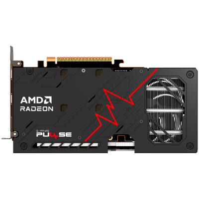 Видеокарта Sapphire PULSE AMD Radeon RX 9060 XT OC 16GB DUAL HDMI / DP 11350-03-20G