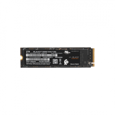 Твердотельный накопитель 2000GB SSD WD BLACK SN850X M.2 2280 NVMe R7300/W6600 WDS200T2X0E-00BCA0