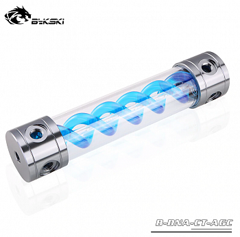 Резервуар DNA Bykski B- DNA-CT-AGC-260 <260ММ, Gun&Blue>