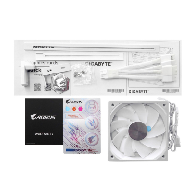 GPU NVIDIA,32 GB, Gigabyte RTX 5090 MASTER ICE [GV-N5090AORUSM ICE-32GD], HDMI/3DP, GDDR7/512-bit