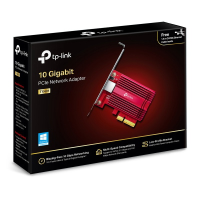 Сетевой адаптер PCIe 10GbE Tp-Link TX401(UN)