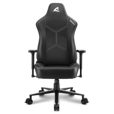 Игровое кресло Sharkoon Skiller SGS30 Black/White <Cинтетическая кожа, Газлифт 4, подлокотник 3D> Игровое кресло Sharkoon Skiller SGS30 Black/White <Cинтетическая кожа, Газлифт 4, подлокотник 3D>
