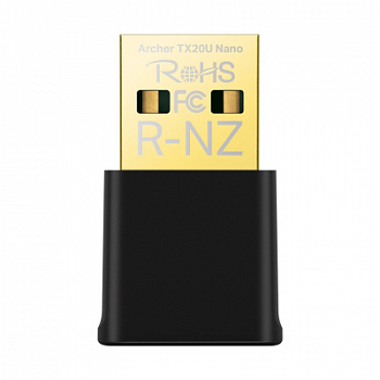 Сетевой адаптер беспроводной USB AX1800 Tp-Link Archer TX20U Nano
