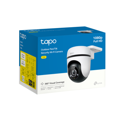 Умная уличная поворотная камера Tapo TC40 <1080p, PTZ, Ночное видение>