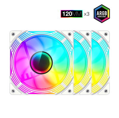 Вентилятор для корпуса GameMax KF300R WH