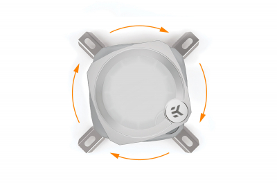 Жидкостная система охлаждения EKWB EK-NUCLEUS AIO CR360 LUX D-RGB – White, 3x120mm Socket Intel/AMD