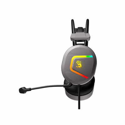 Наушники игровые Bloody MC750 GREY <USB>
