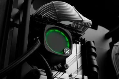 Жидкостная система охлаждения EKWB EK-NUCLEUS AIO CR240 LUX D-RGB Black, 2x120mm Socket Intel/AMD