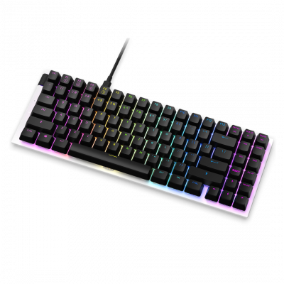 Клавиатура игровая NZXT Function MiniTKL <87 клавиш, RGB, механическая, белый/черный, 2м><ENG>