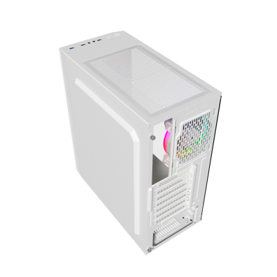 Корпус Wintek Skyline G46-W TG, ATX/Micro ATX, USB 1*3.0/2*2.0, HD-Aud+Mic, 0,5 mm, RGB strip