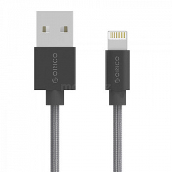 Кабель Lightning ORICO LTF-10-V1-SV-PRO <USB2.0, 1M, SILVER>