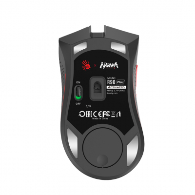 Мышь игровая беспроводная Bloody R90Plus Naraka <2.4GHz, 5000CPI, 60H>