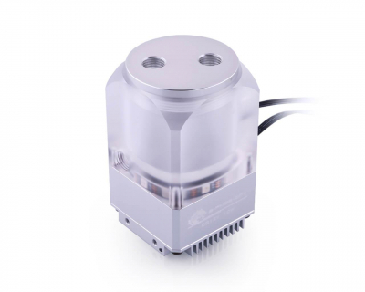 Комбинированный мини-резервуар с помпой Bykski B-TANK-DDC-MI <Silver>