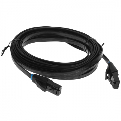 Патч-корд Vention IBJBJ <Flat Cat.6 UTP Patch Cable 5M Black>