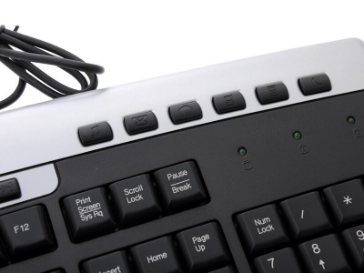 Клавиатура A4tech KR-86 Black-Grey USB