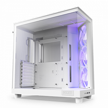 Корпус NZXT H6 Flow RGB белый