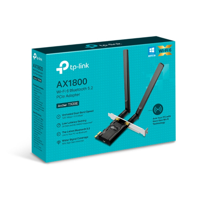 Сетевой адаптер беспроводной PCIe AX1500 Tp-Link Archer Archer TX20E Wi-Fi 6