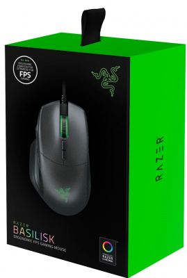 Мышь игровая Razer Basilisk RZ01-02330100-R3G1 <Optical, 16000dpi, USB, Чёрная>