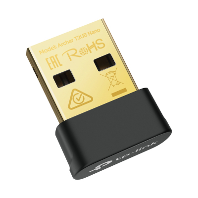 Сетевой адаптер беспроводной USB AC 600 Tp-Link Archer T2UB Nano Bluetooth 4.2