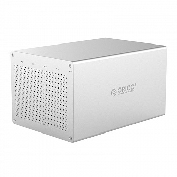 Система хранения данных HDD 3.5" ORICO WS500RU3-EU-SV <RAID, SB3.0, 5Gbpsб, HDDх5, 234*136*185mm>