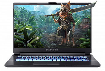 Игровой ноутбук Dream Machines RG2060-17XX04 <17.3'' FHD WVA 120Hz, i7-10750H, RTX2060 6GB>