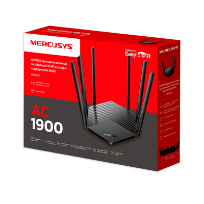 Маршрутизатор беспроводной AC1900 GbE Mercusys MR1900G