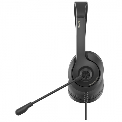 Наушники+микрофон A4tech FH100U-Stone Black Наушники+микрофон A4tech FH100U-Stone Black