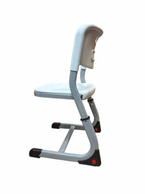 Комплект двухместный парта+стул <стол, два стула, регулировка высоты>