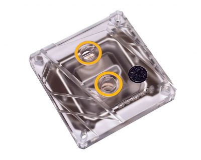 Водоблок для CPU Bykski CPU-XPR-A-V2 <RGB, Прозрачный>