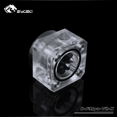 3-ходовой индикатор потока Bykski B-FMpa-V2-X <Прозрачный>